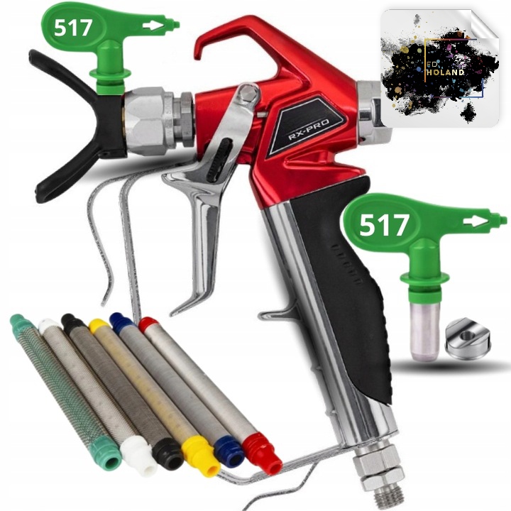 Lakovacia pištoľ Vector RX-Pro 2F. Tryska 517 HEA